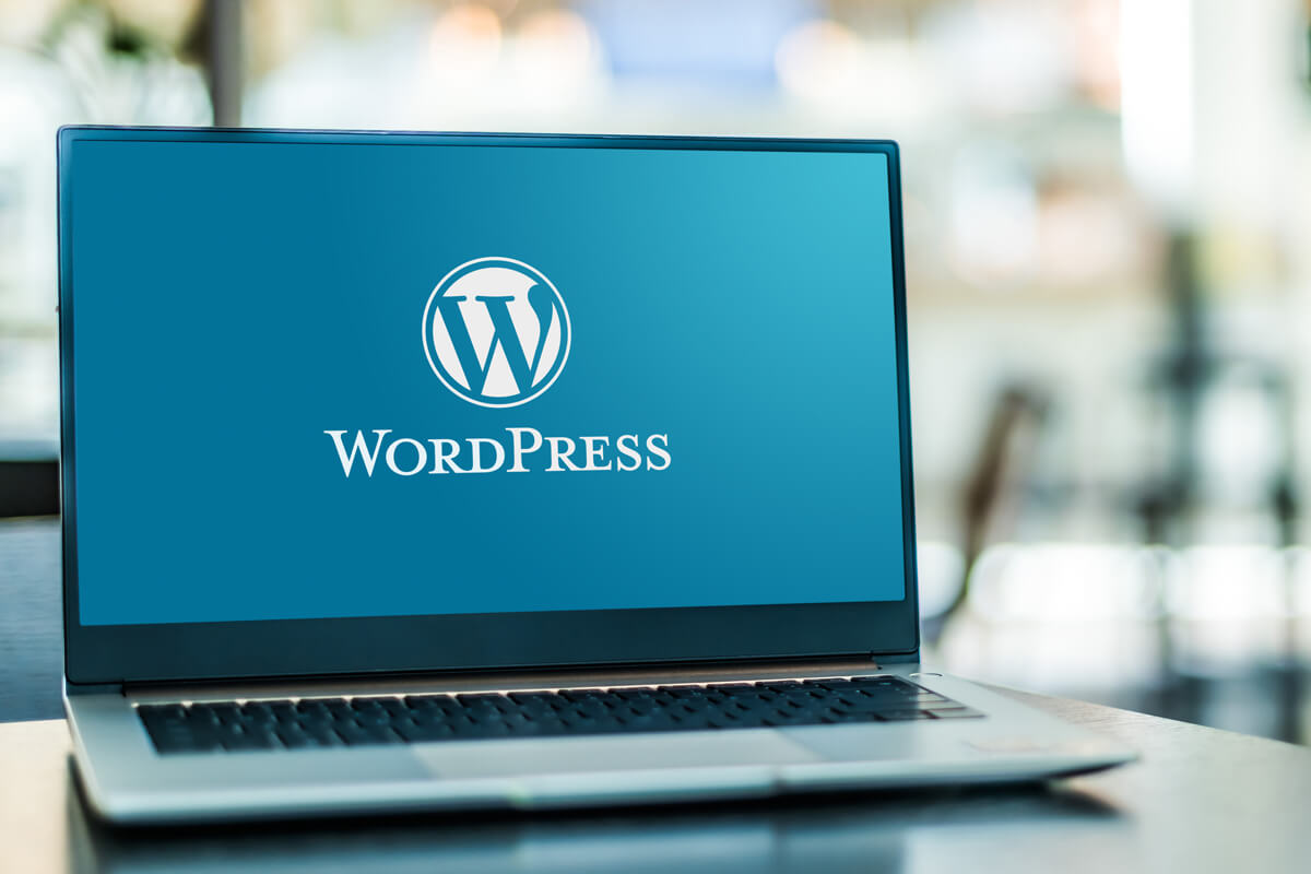 WordPress, a free and open-source content management system (CMS) written in PHP and paired with a MySQL or MariaDB database