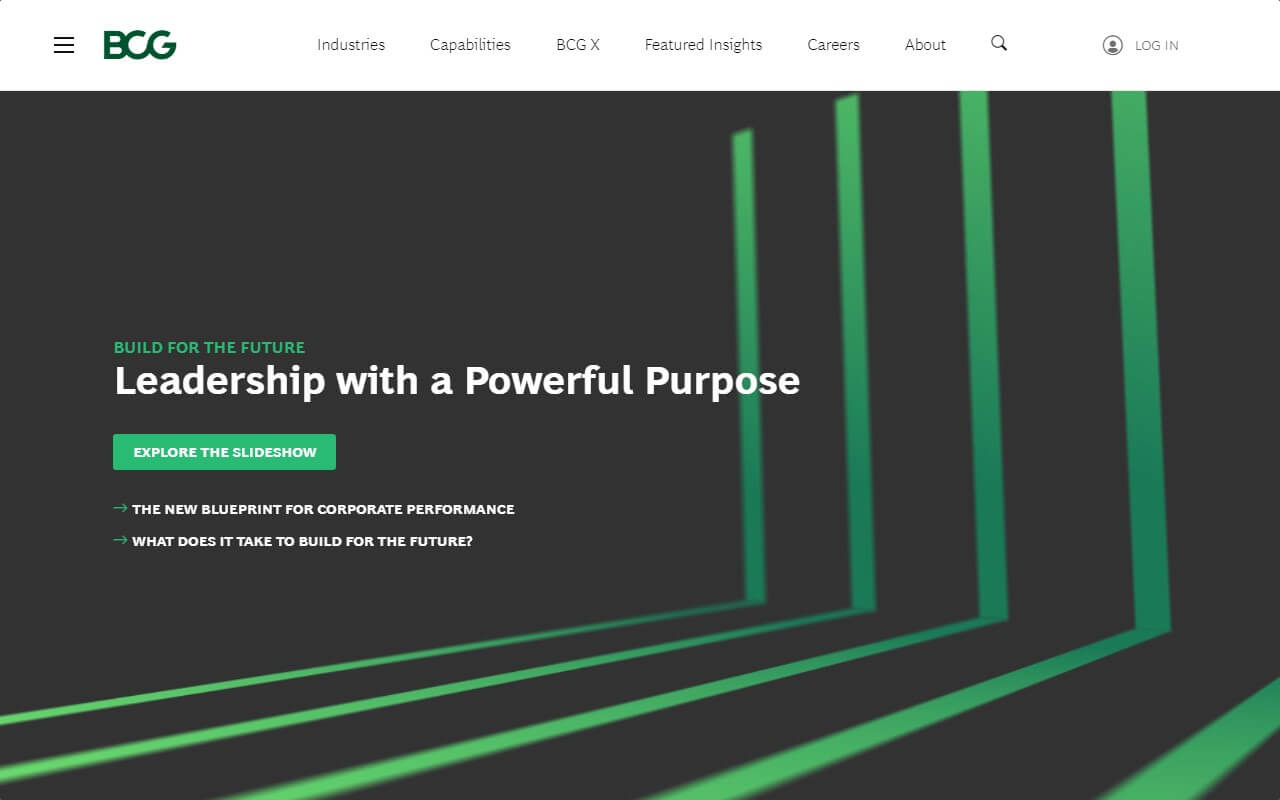 Boston Consulting Group Website