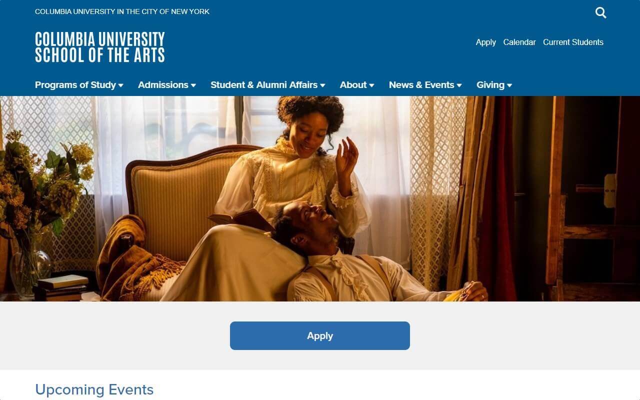 Columbia University School Website