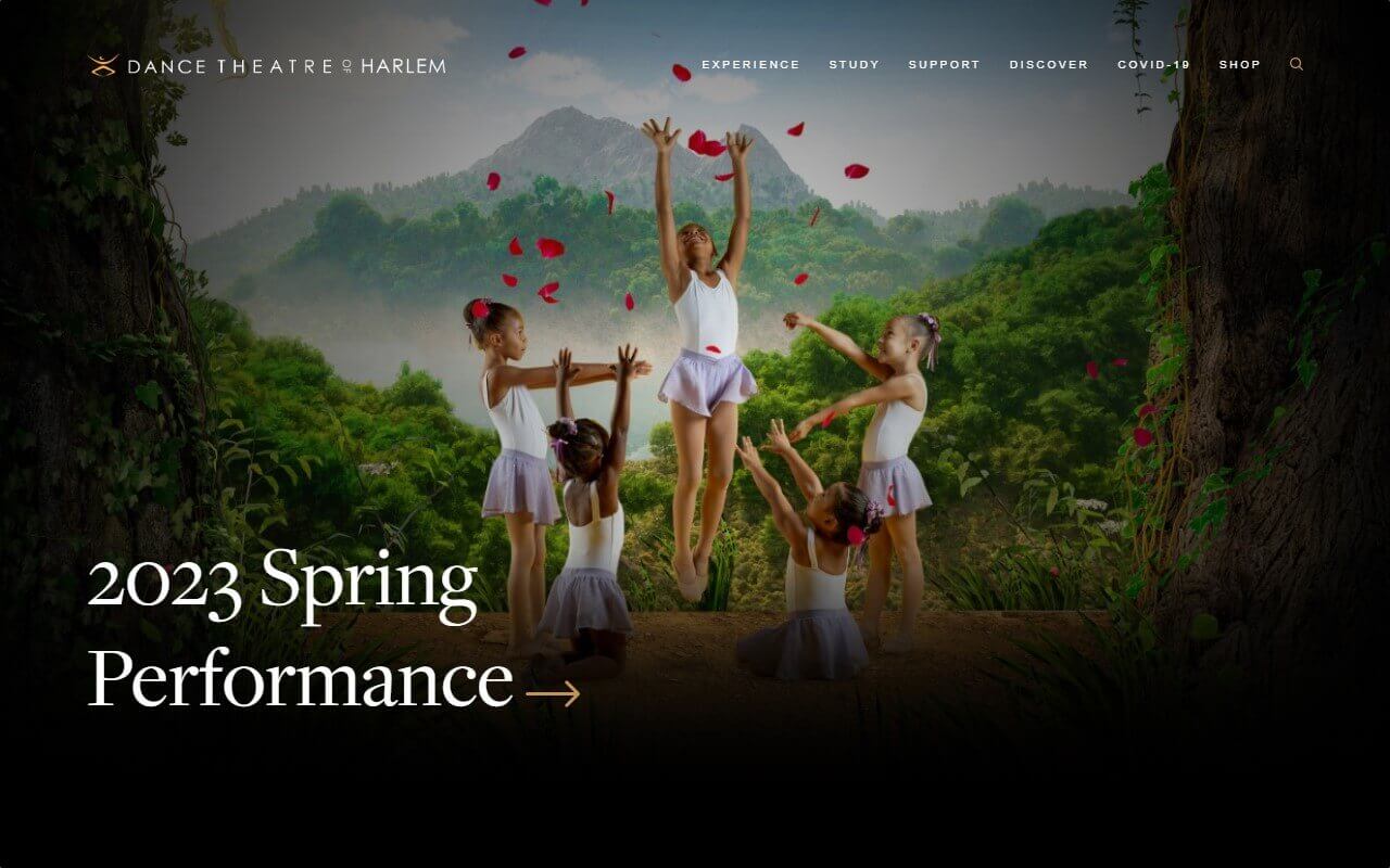 Dance Theatre of Harlem Website