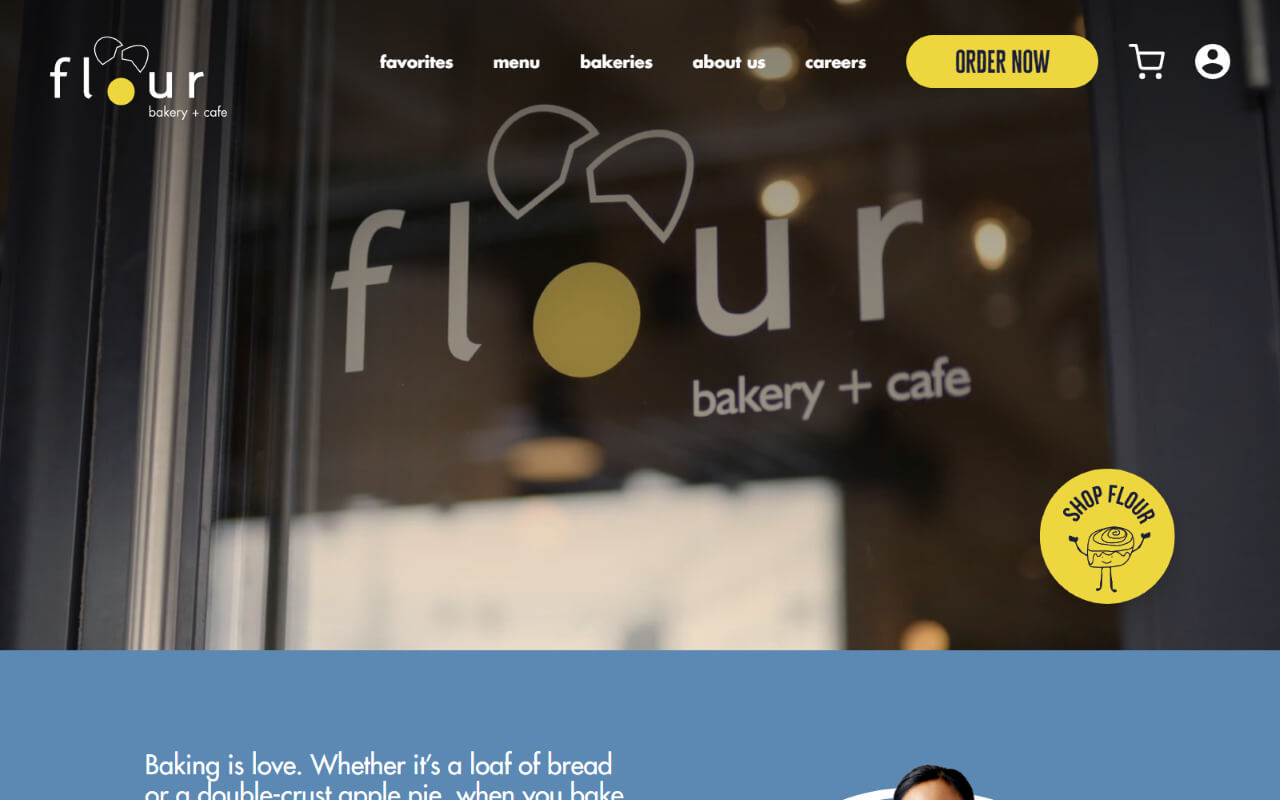 Flour Bakery Website