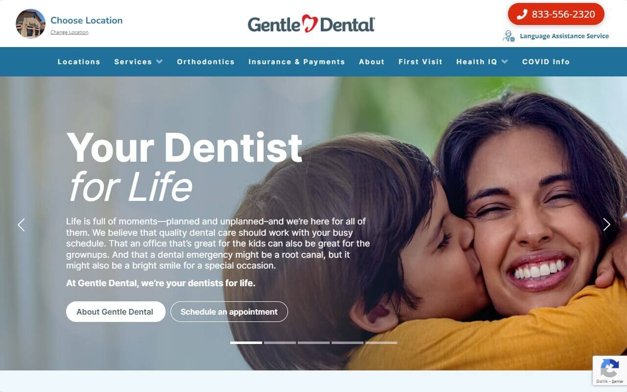 Gentle Dental Website