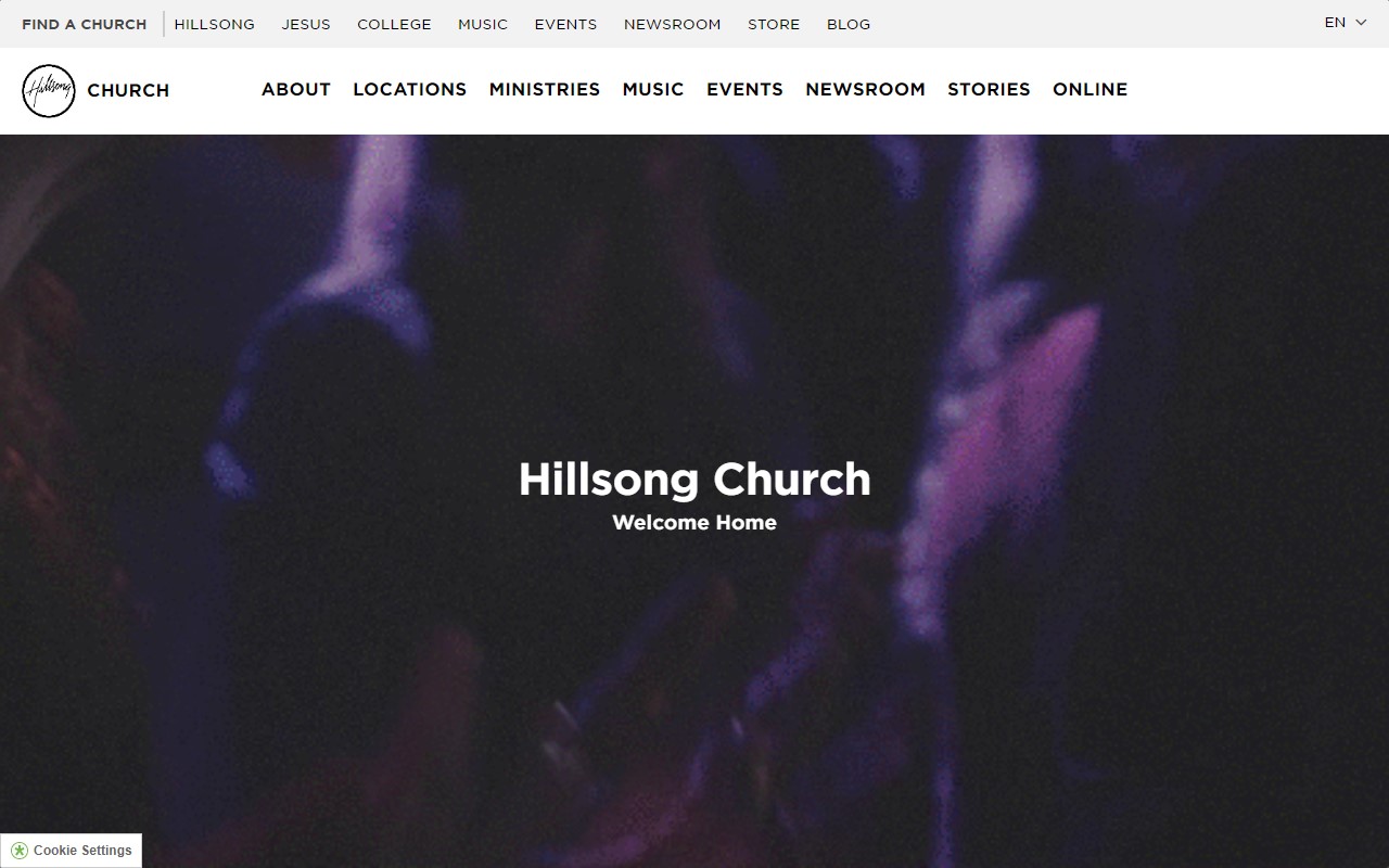 Hillsong Church Website