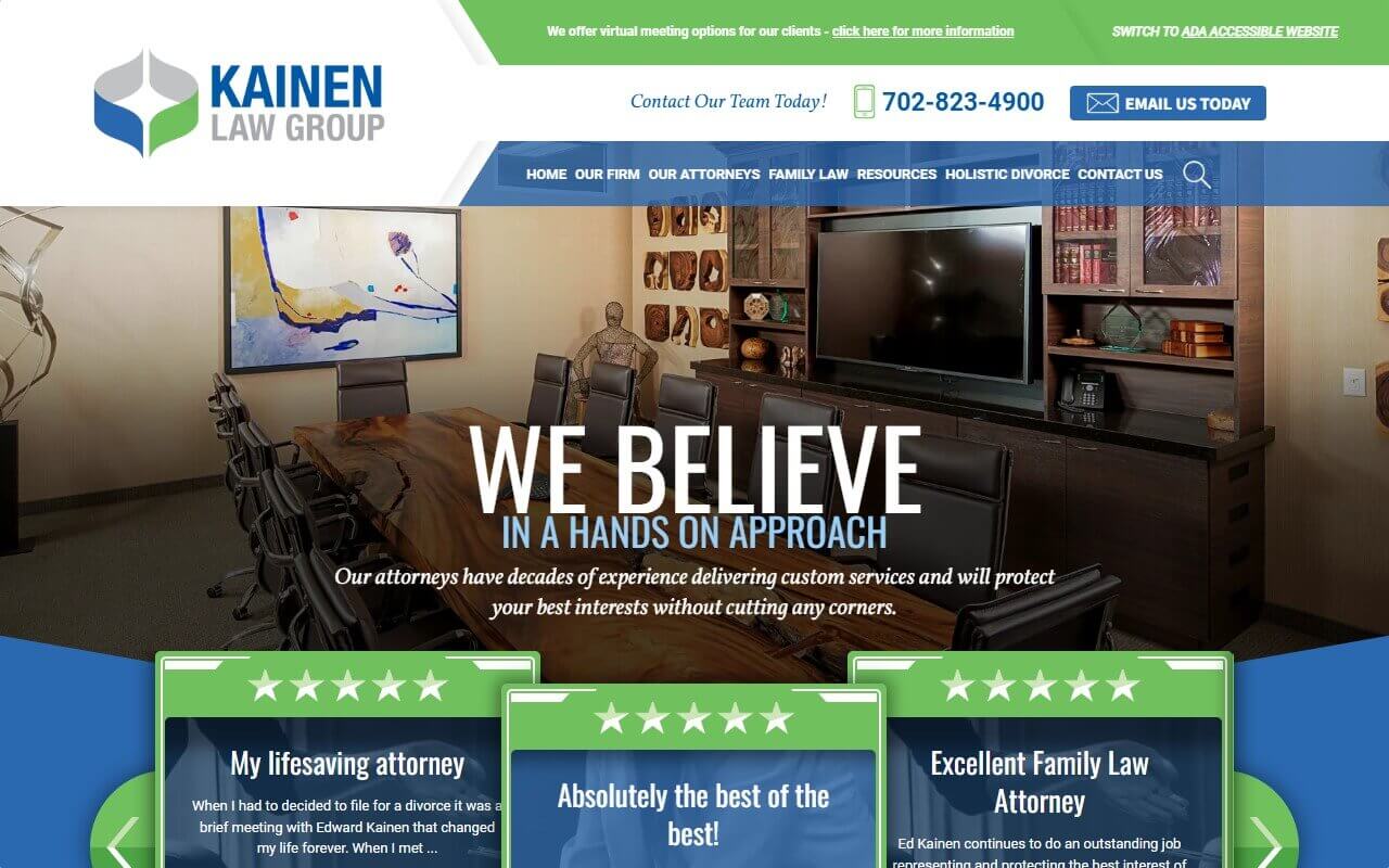 Kainen Law Group Website