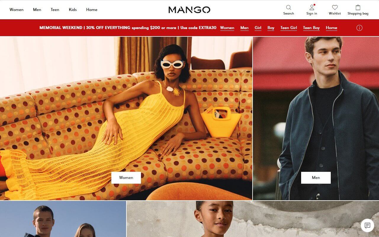 Mango Website