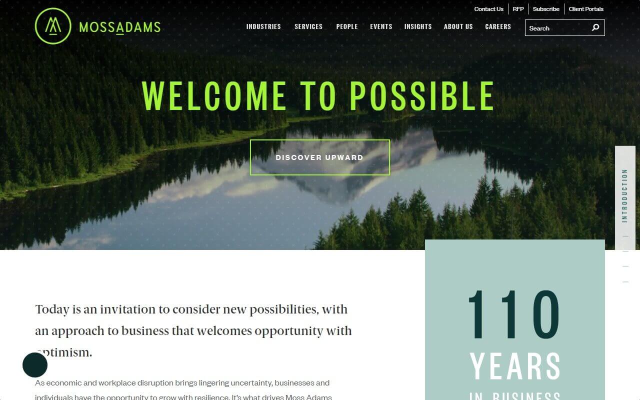 Moss Adams Website