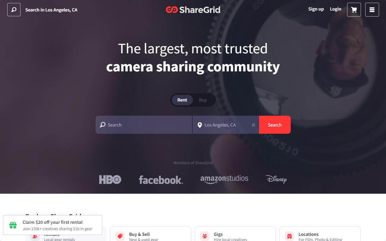 ShareGrid Website