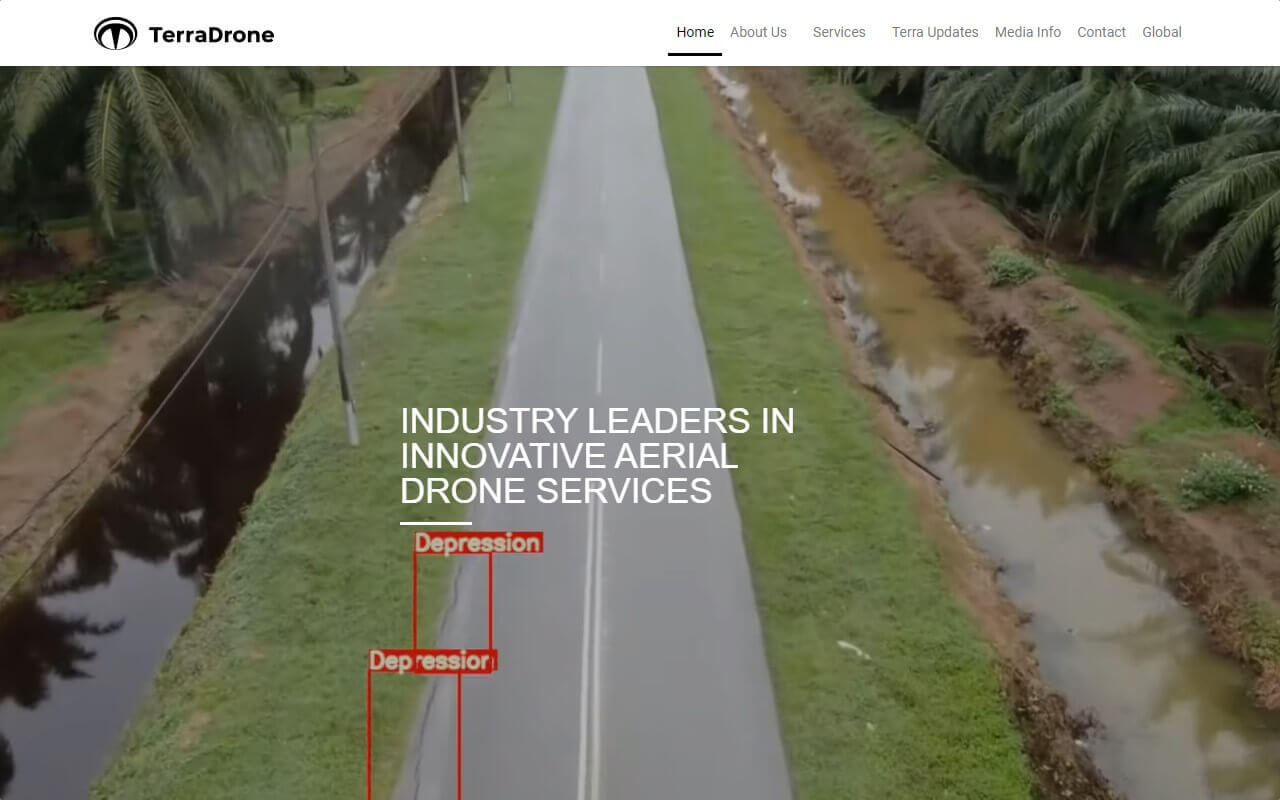 Terra Drone Website