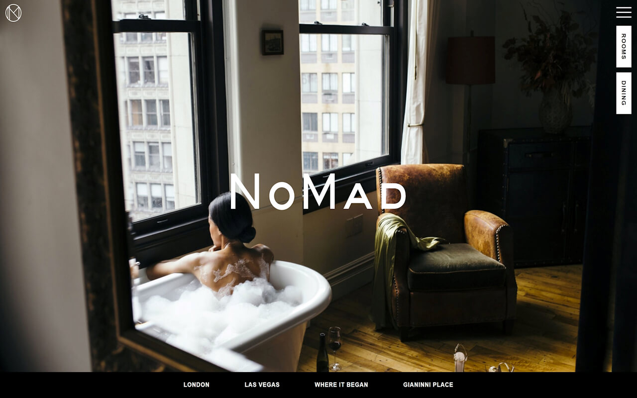 The NoMad Hotel Website