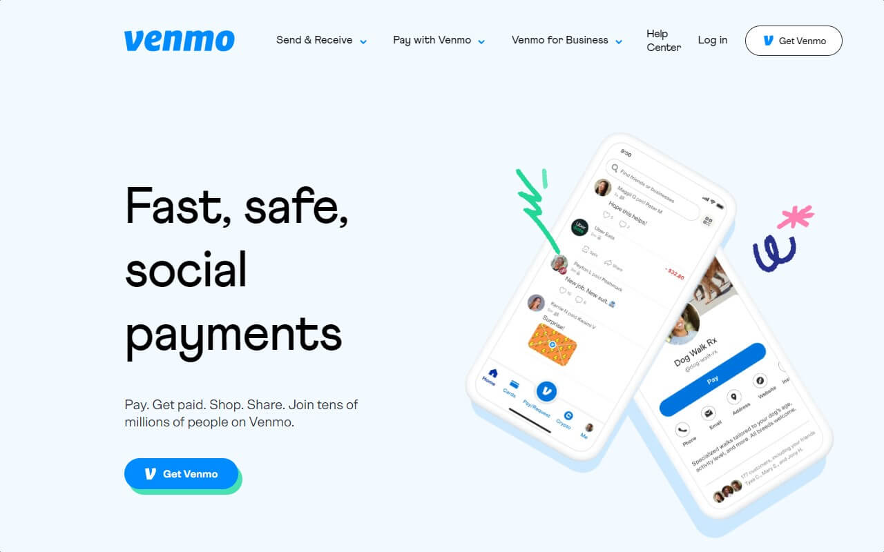 Venmo Website