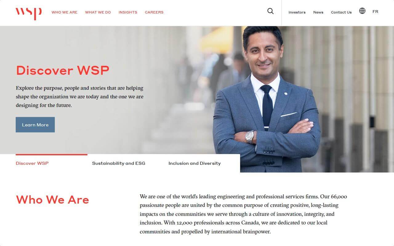 WSP Global Website