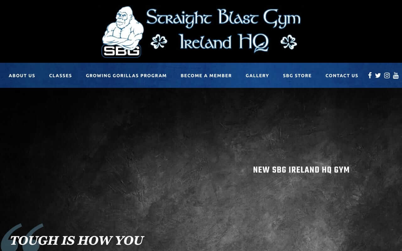 SBG Ireland Website