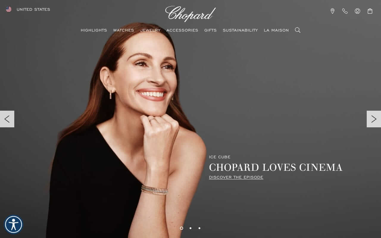 Chopard Website