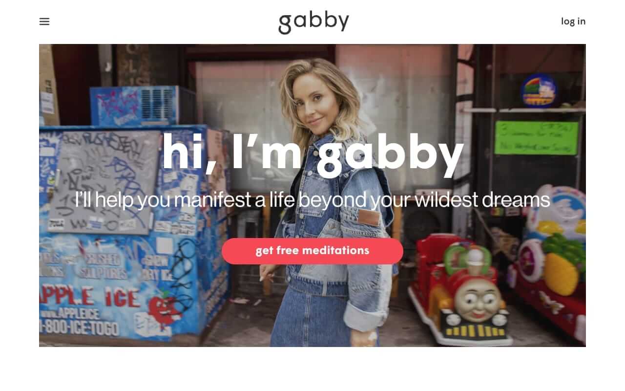 Gabby Bernstein Website