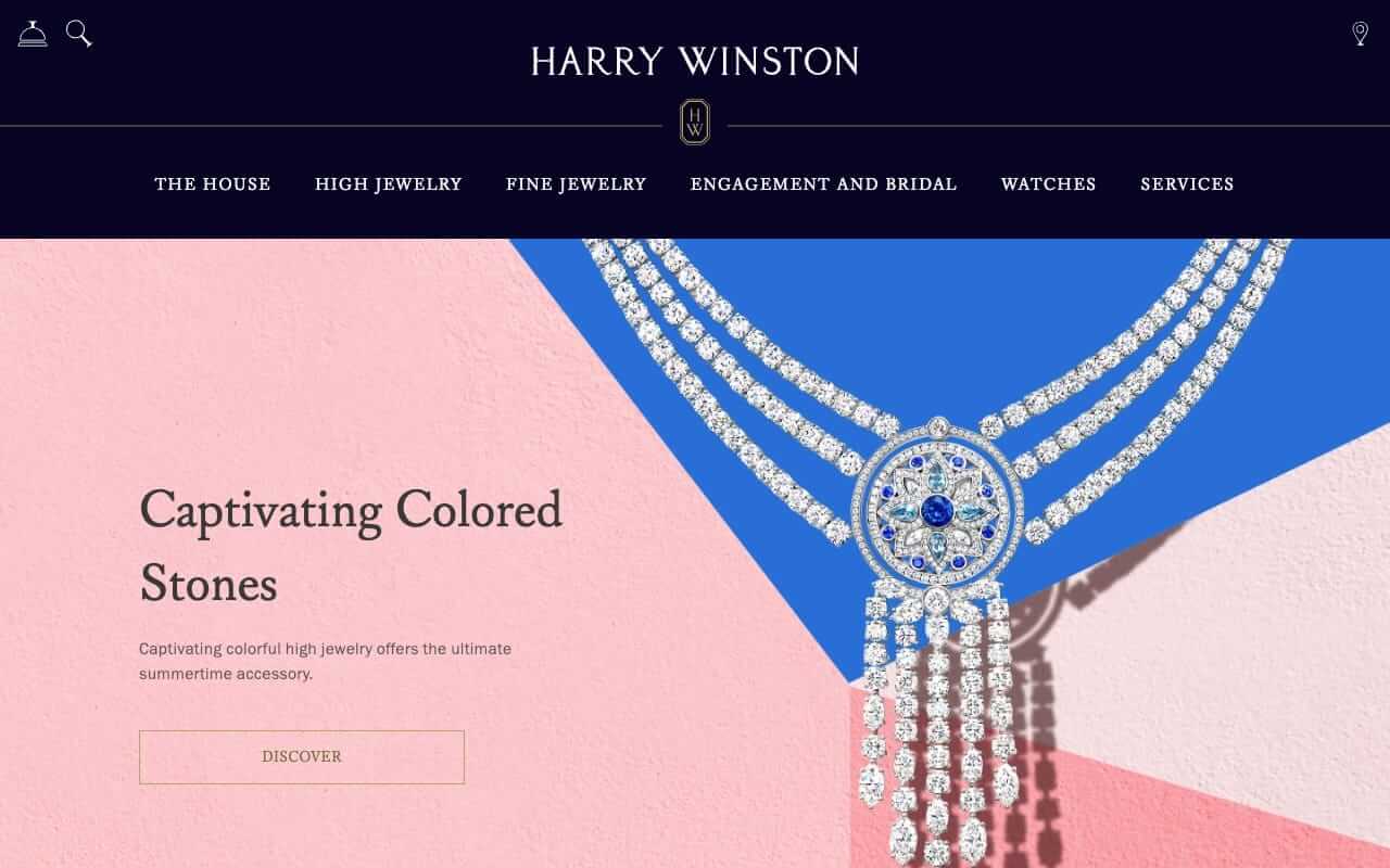Harry Winston Website