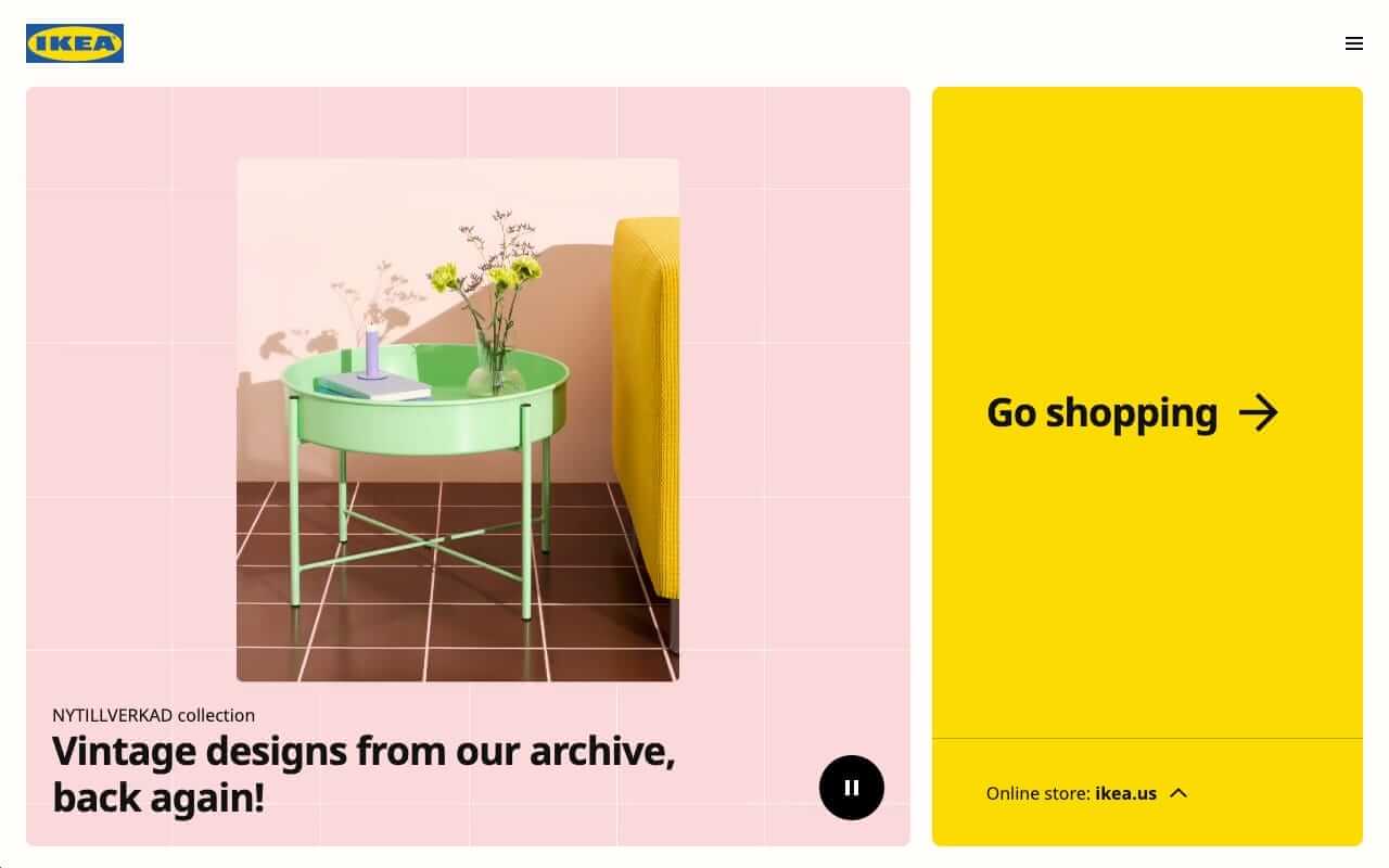 IKEA Website