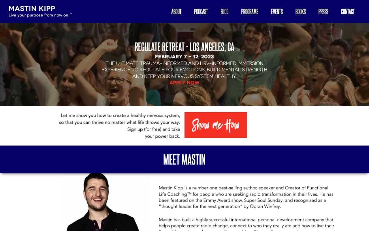 Mastin Kipp Website