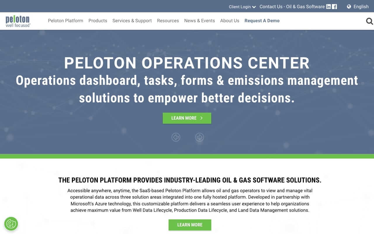 Peloton Website