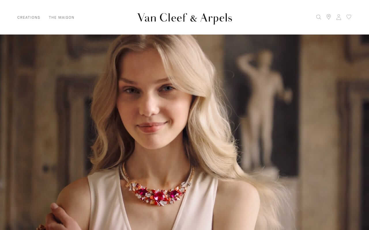 Van Cleef & Arpels Website